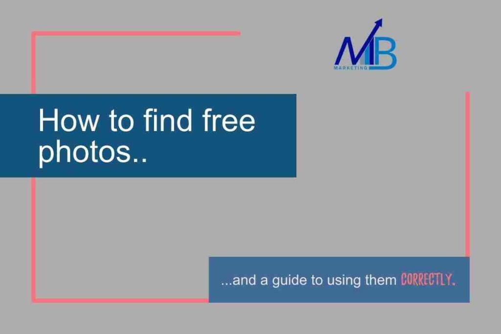 How to find free photos online
