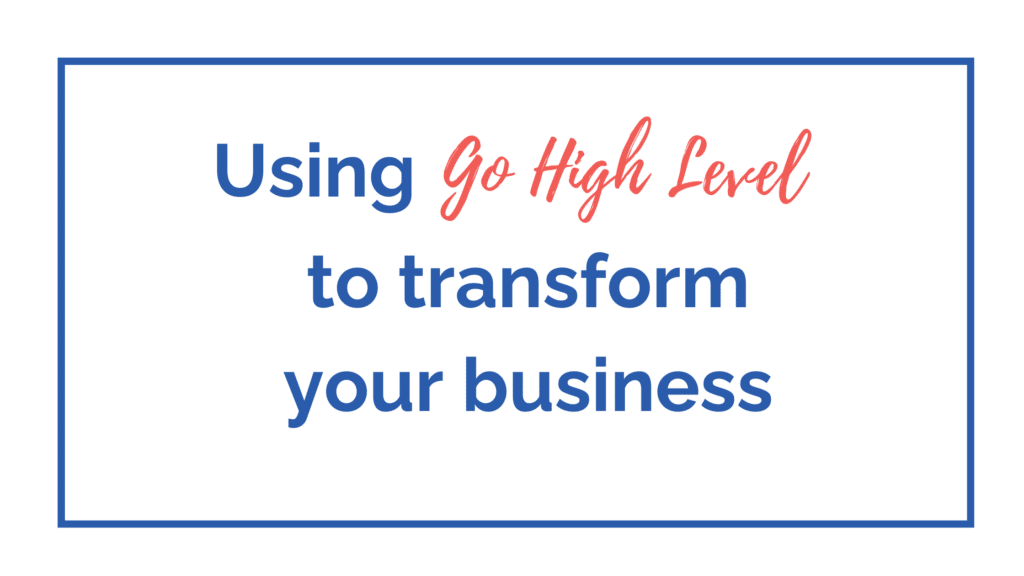 Transform Your Small Business in the DFW Area with Go High Level