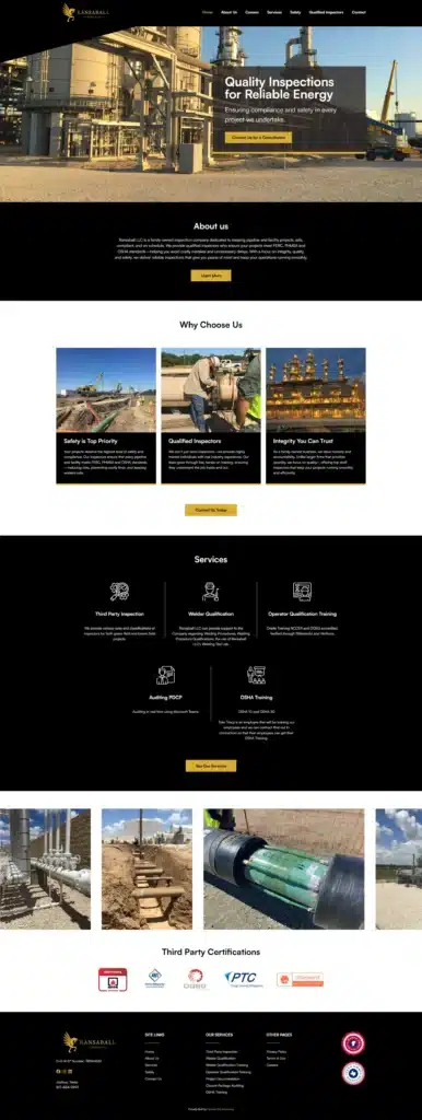 Fort Worth website Design