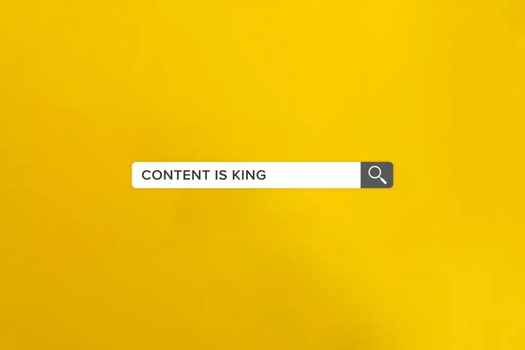 content is king