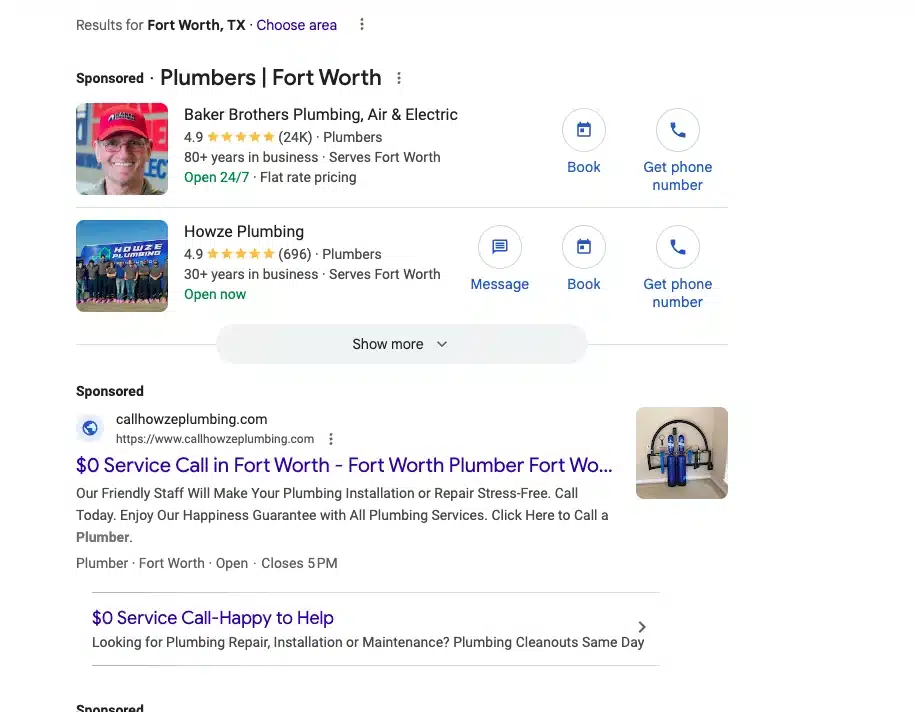 Fort Worth Local Services Ads