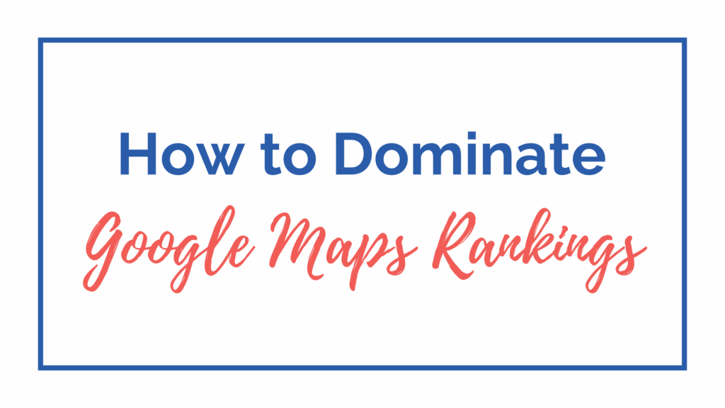 Fort Worth Google Maps ranking