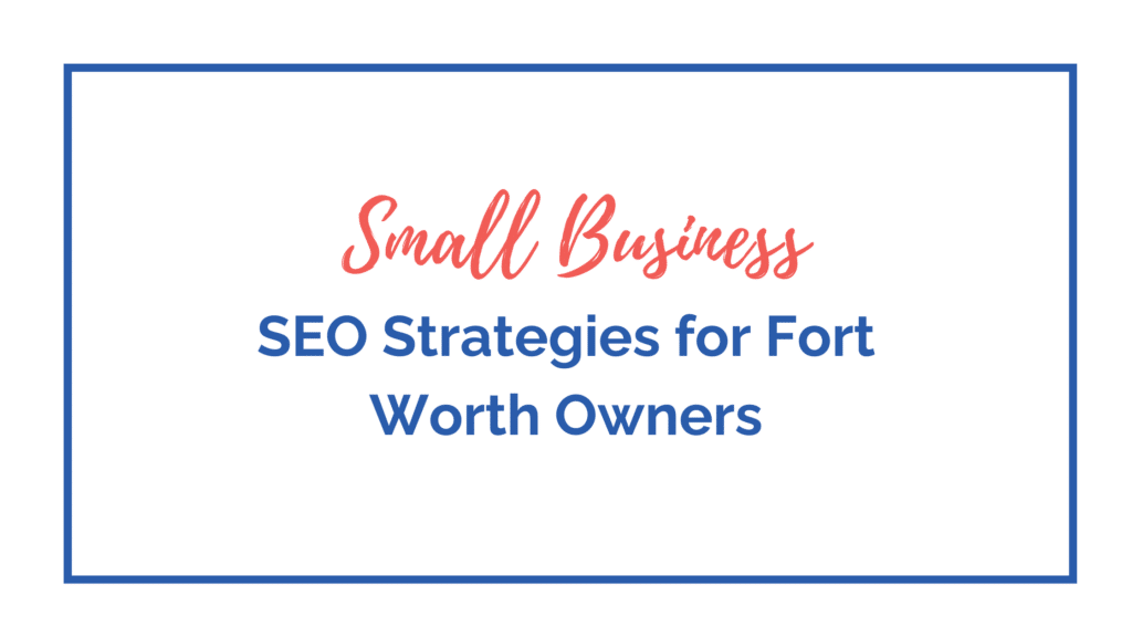 small business SEO strategies